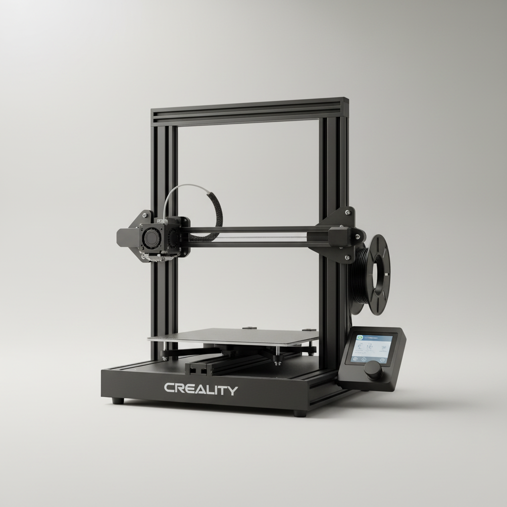 Creality K2 SE 3D Printer, 500mm/s High-Speed Printing, Support Multi Color 3D Printing Needs CFS, Solid Metal Build, Auto Leveling, Direct Drive Extruder, Quick-Swap Nozzle, 220×215×245mm Print Size — product image