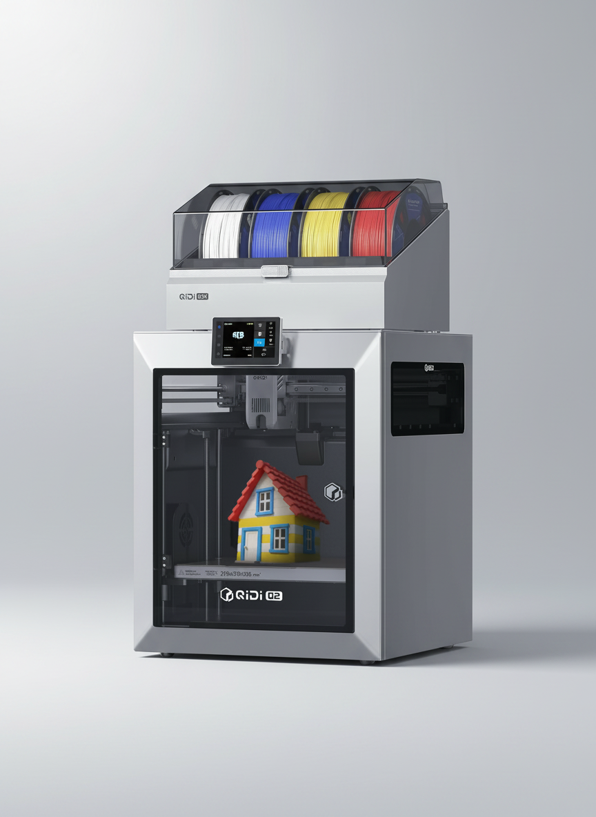 QIDI Q2 Combo Review: High-Speed FDM with Multi-Material Promise