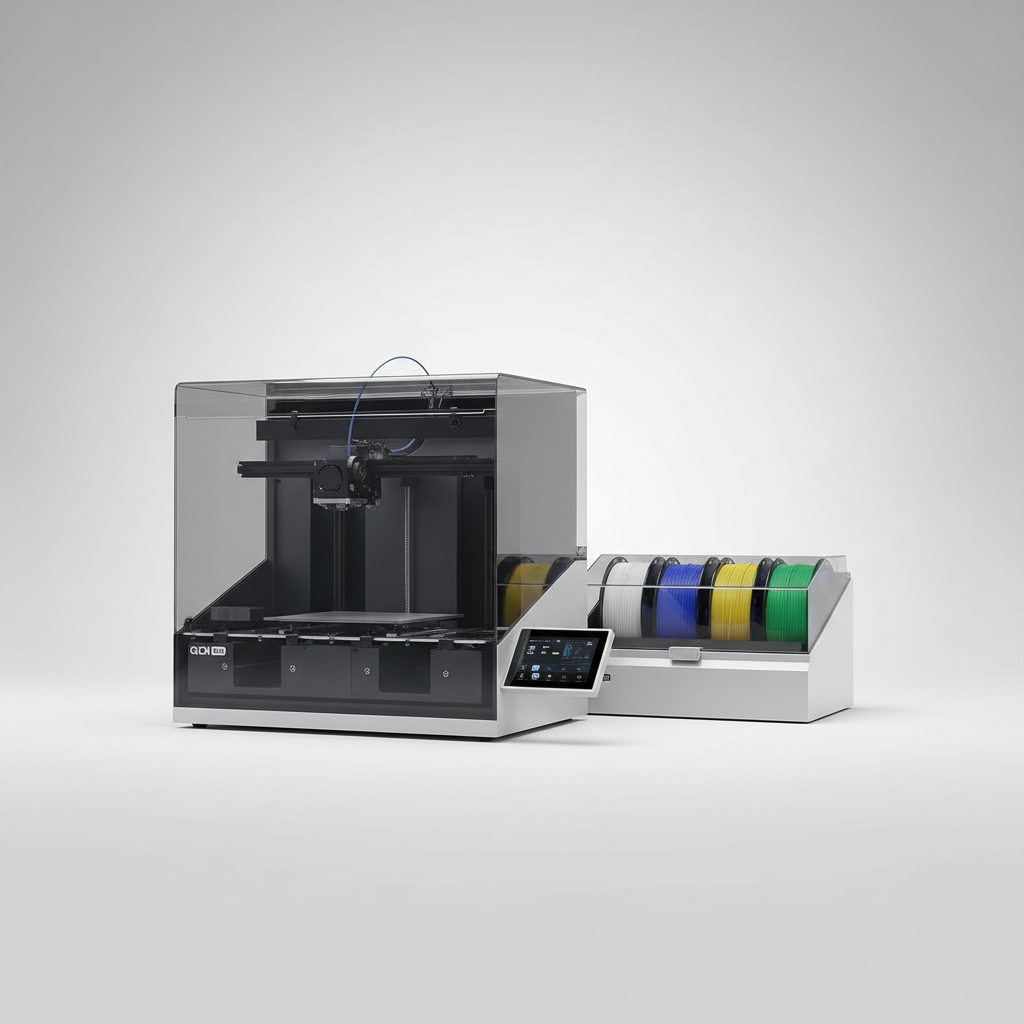 QIDI Q2 Combo 3D Printer, Enclosed FDM with 65℃ Heated Chamber, Ultra Air Filtration, 600mm/s High Speed, AI Camera, Full Auto Leveling, 270x270x256mm Build Volume, from Beginner to Expert — product image