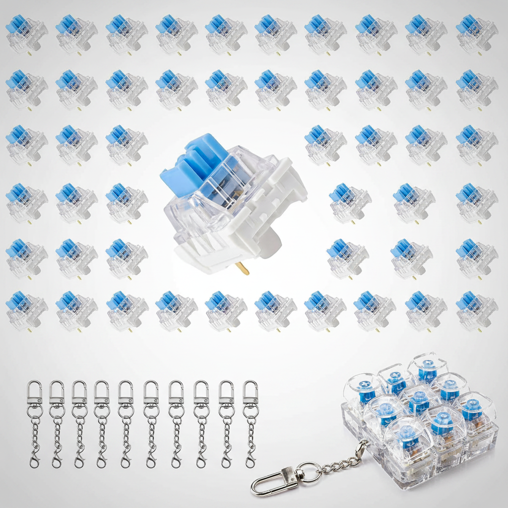 Smaxthsen 50PSC Keyboard Clickers: The Verdict on 3D Print Fidgets