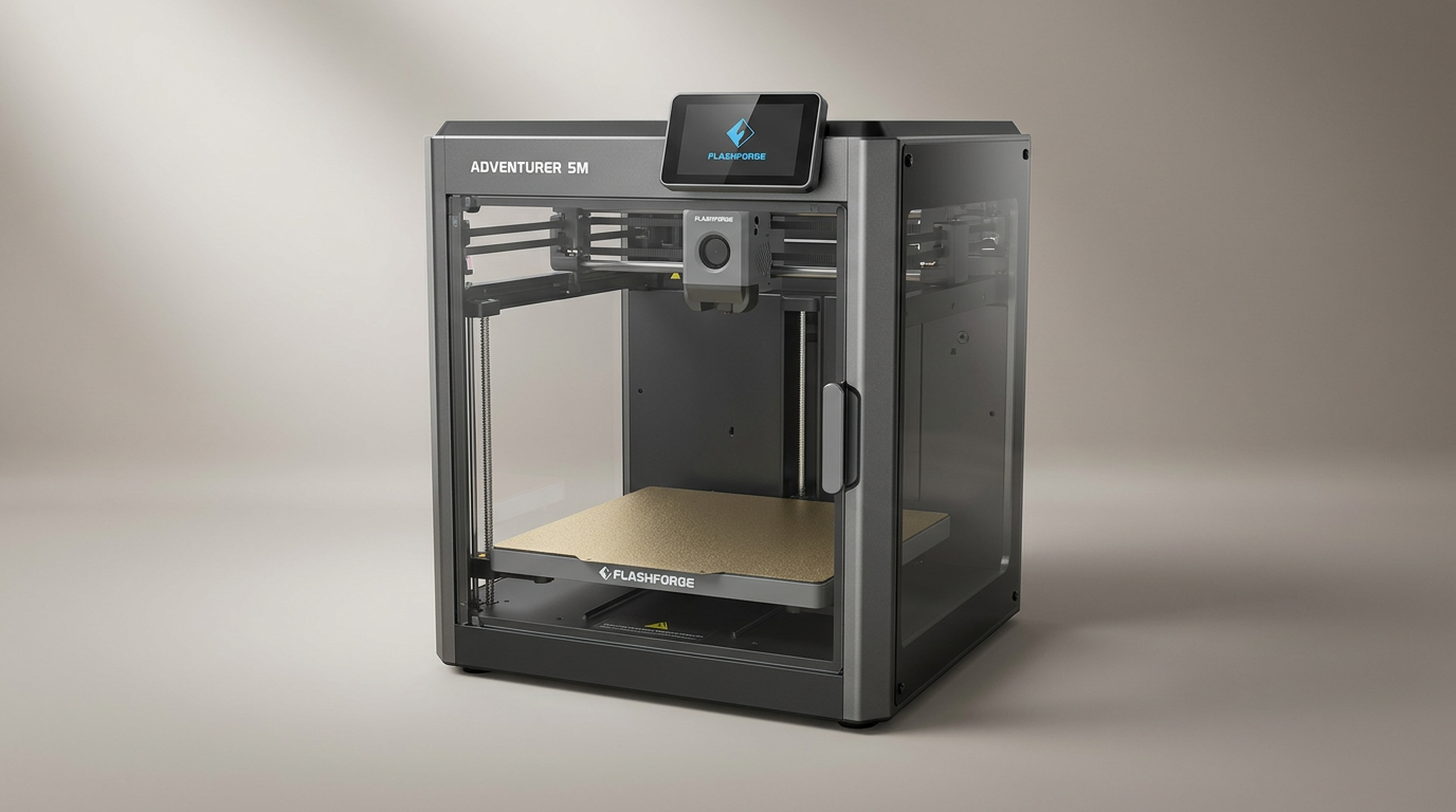 FlashForge Adventurer 5M Review: Speed for the Beginner