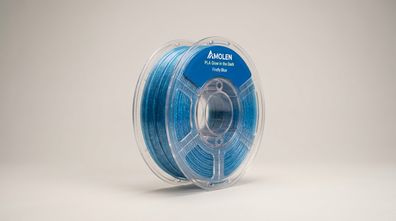 AMOLEN Glow in the Dark PLA Filament Review: Luminous Prints Take Shape