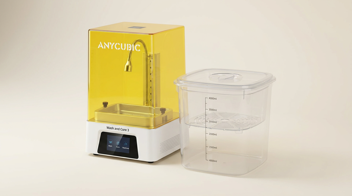 ANYCUBIC Wash and Cure 3 Review: Essential for Resin 3D Printing