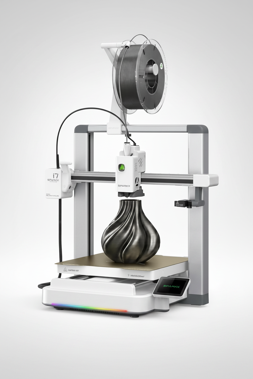 Creality SPARKX i7 Review: Fast, AI-Powered Multi-Color 3D Printing
