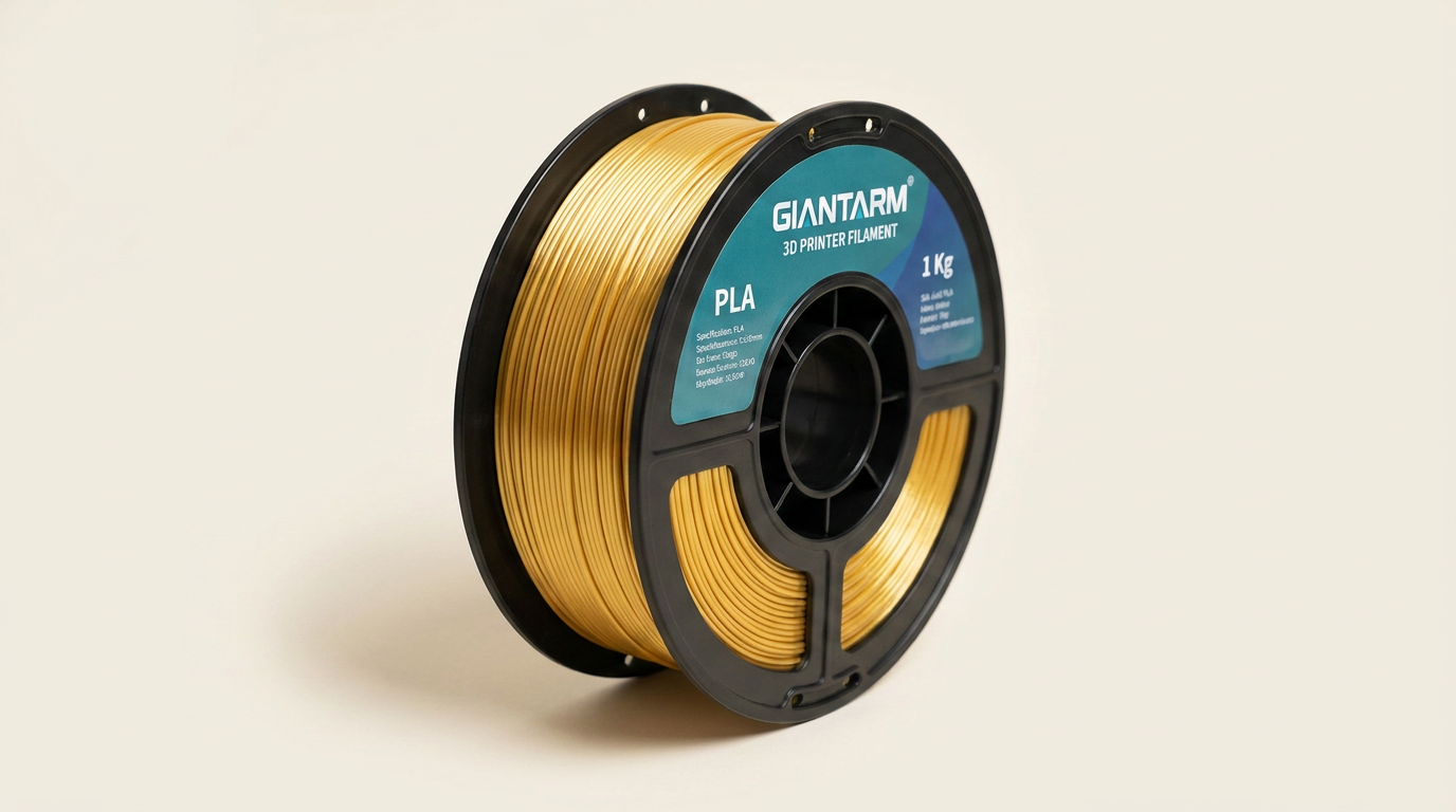 GIANTARM Silk Gold PLA Filament Review: A Premium Gold Finish