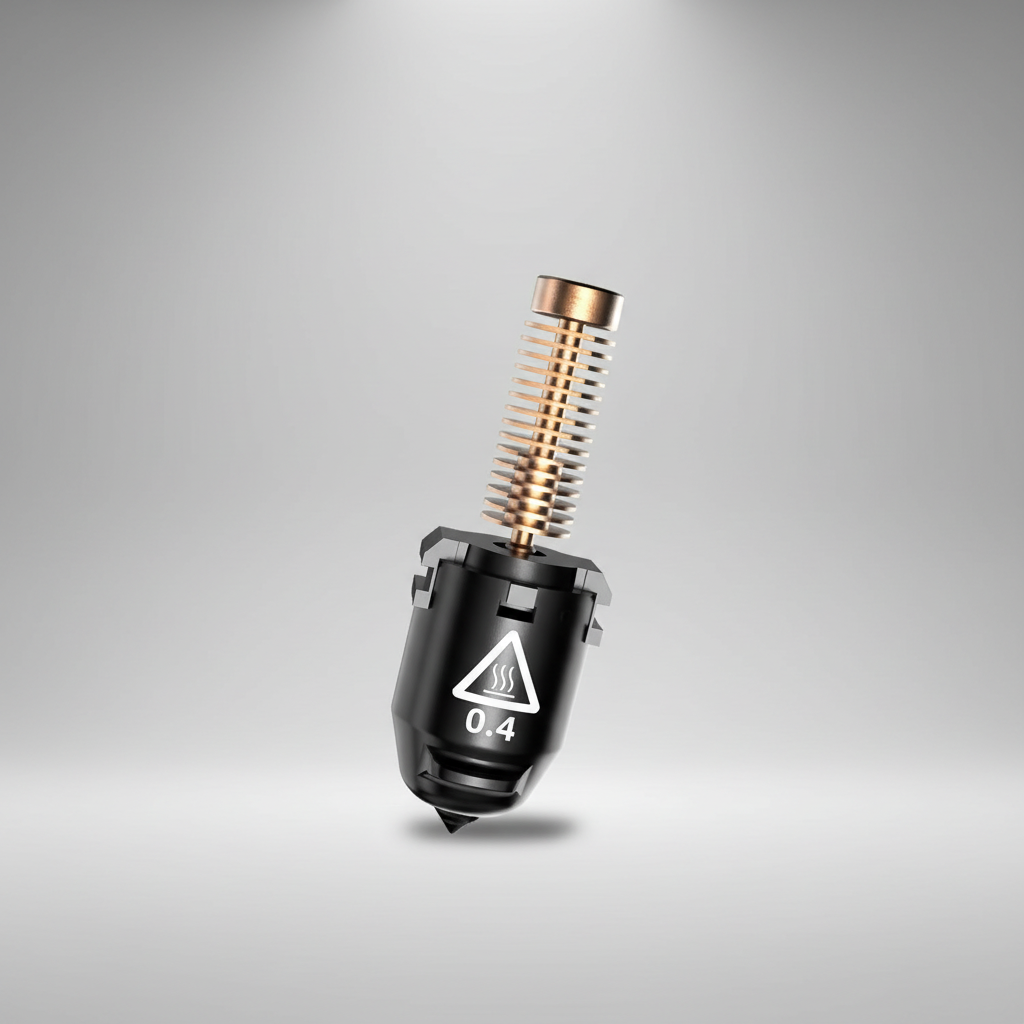 FLASHFORGE Adventurer 5M Nozzle, 0.4mm 280℃ High Flow 32mm³/s Nozzle for Stable High-Speed Printing, Adventurer 5M Pro Hotend, 3S Quick-Detachable Nozzle — product image