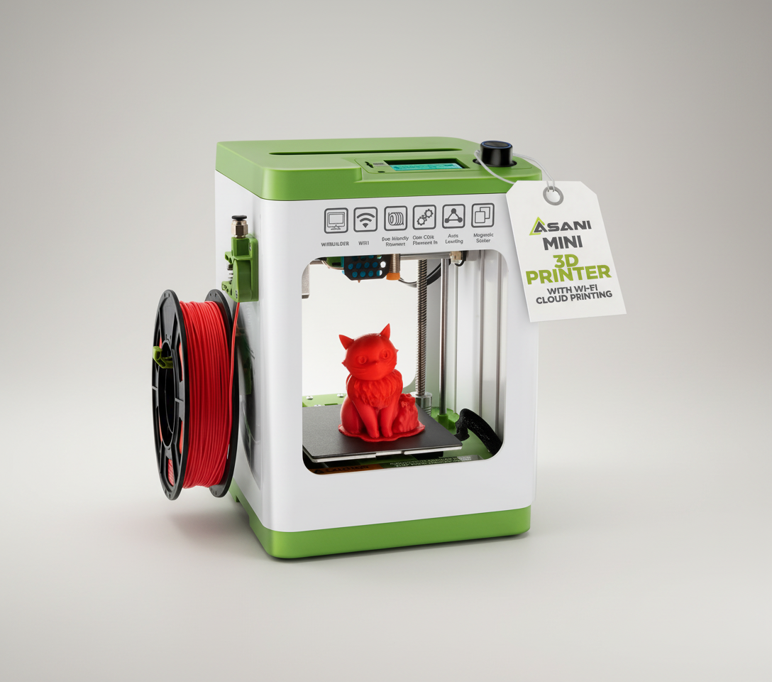 Asani Mini 3D Printer Review: An Accessible Entry to 3D Printing